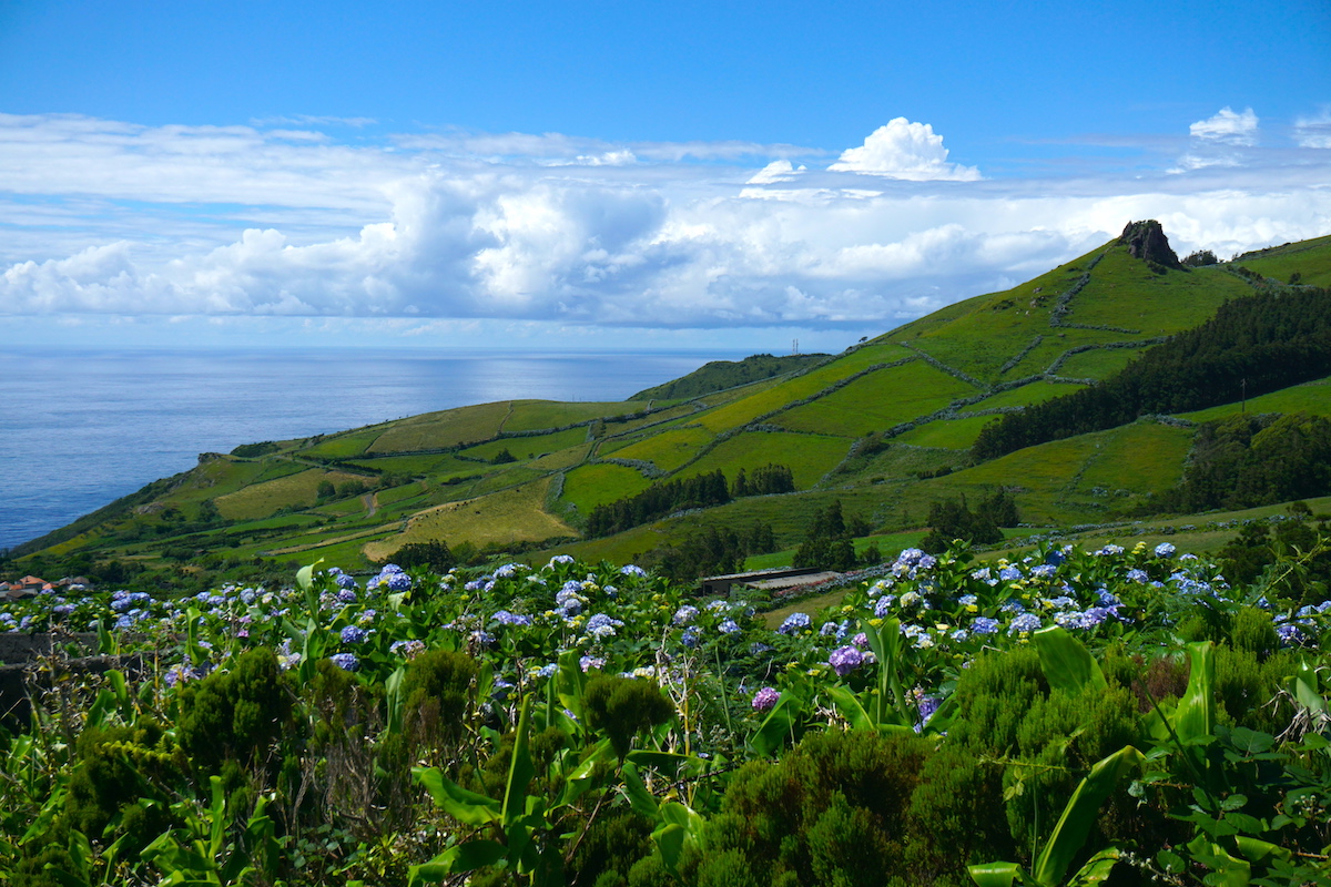 Turismo sustentável nos Açores: por que o arquipélago é referência 2 flores paisaje 1